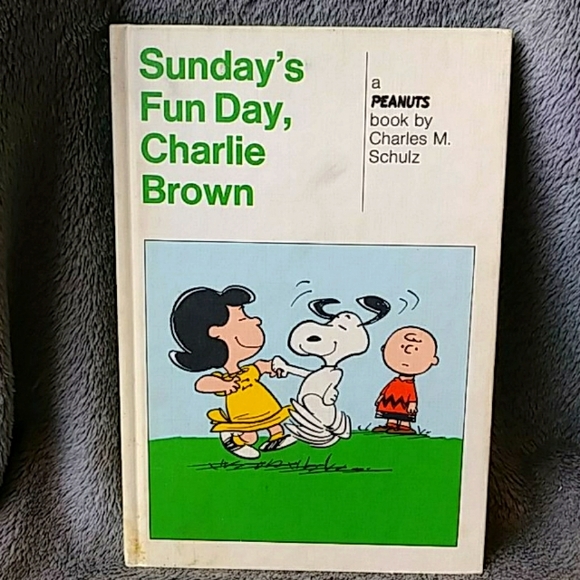 Vintage 1965 Sunday's Fun Day, Charlie Brown Book